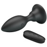 Mr Play - Plug Anal Avec Télécommande Vibration Noire
